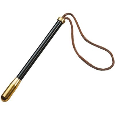 DAM Metal Priest – Heavy-duty messing vispriest met leren polsband – Klassiek vissersgereedschap voor het snel en humaan doden van vissen DAM Metal Priest – Heavy-duty messing vispriest met leren polsband – Klassiek vissersgereedschap voor het snel en humaan doden van vissen