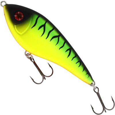 Westin Swim Glidebait 15 cm 107 g – Suspender Jerkbait, couleur : Firetiger Westin Swim Glidebait 15 cm 107 g – Suspender Jerkbait, couleur : Firetiger