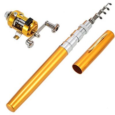 Lixada 0.99M Poche Pliable Canne À Pêche Bobine Combo Mini Stylo Pôle De Pêche Kit Télescopique Canne À Pêche Spinning Reel Combo Kit Lixada 0.99M Poche Pliable Canne À Pêche Bobine Combo Mini Stylo Pôle De Pêche Kit Télescopique Canne À Pêche Spinning Reel Combo Kit