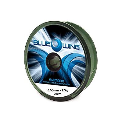 SHIMANO Nylon Blue Wing Blister Bobine 200m Diametre 0,50mm Resistance 17kg Couleur Transparent SHBW-BL200m-0.50 SHIMANO Nylon Blue Wing Blister Bobine 200m Diametre 0,50mm Resistance 17kg Couleur Transparent SHBW-BL200m-0.50