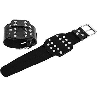 Kuuleyn Gants de tir en forme de poisson Accessoires pour protège-mains, bracelet de protection en acier PU réglable pour les amateurs de pêche Kuuleyn Gants de tir en forme de poisson Accessoires pour protège-mains, bracelet de protection en acier PU réglable pour les amateurs de pêche