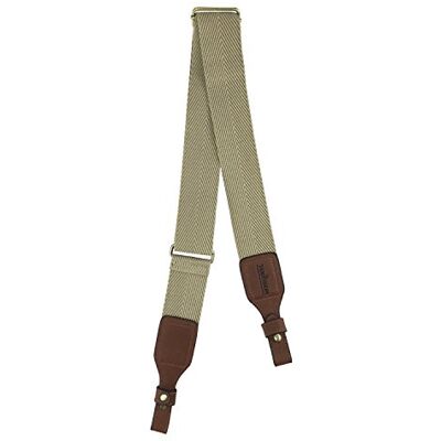 TOURBON en Cuir Marron et Coton 2 Pistolet Fusil Sling Sangle de Transport TOURBON en Cuir Marron et Coton 2 Pistolet Fusil Sling Sangle de Transport