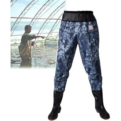 LLOZoo Pantalon de pataugeoire (36-47), bottes de pluie épaisses, pantalon d'eau en PVC imperméable, antidérapant, résistant à l'usure, pour la pêche à la mouche, la chasse au canard, le kayak, taille 44, B LLOZoo Pantalon de pataugeoire (36-47), bottes de pluie épaisses, pantalon d'eau en PVC imperméable, antidérapant, résistant à l'usure, pour la pêche à la mouche, la chasse au canard, le kayak, taille 44, B