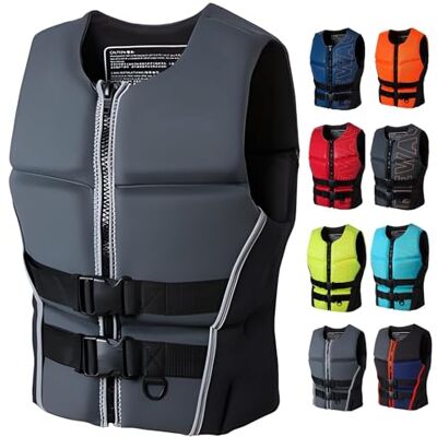 XNEOPP Gilet de pêche à la mouche Sangle Réglable Tissu Élastique Design Enveloppant pour Rivière Lac Ruisseau Angling Plein Air(LetterGray,S) XNEOPP Gilet de pêche à la mouche Sangle Réglable Tissu Élastique Design Enveloppant pour Rivière Lac Ruisseau Angling Plein Air(LetterGray,S)