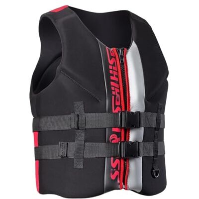XNEOPP Gilet de Pêche à la Mouche Support Élastique Durable Design Boucle Sécurisée pour Angling Rivière Pêche Ruisseau Loisirs Extérieurs(Black,X-Large) XNEOPP Gilet de Pêche à la Mouche Support Élastique Durable Design Boucle Sécurisée pour Angling Rivière Pêche Ruisseau Loisirs Extérieurs(Black,X-Large)