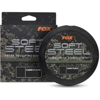 Fox Ligne de pêche monofilament monofilament en acier souple Motif camouflage 1000 m Fox Ligne de pêche monofilament monofilament en acier souple Motif camouflage 1000 m