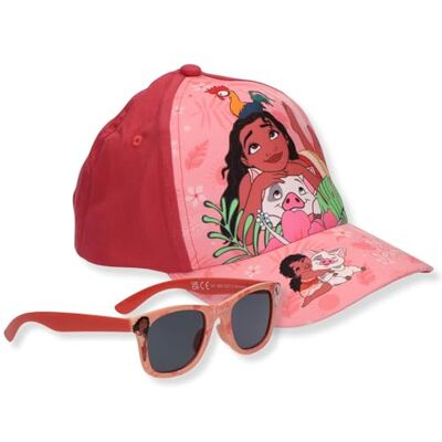 CERDÁ LIFE'S LITTLE MOMENTS Moana Ensemble casquette et lunettes de soleil pour enfant Multicolore CERDÁ LIFE'S LITTLE MOMENTS Moana Ensemble casquette et lunettes de soleil pour enfant Multicolore