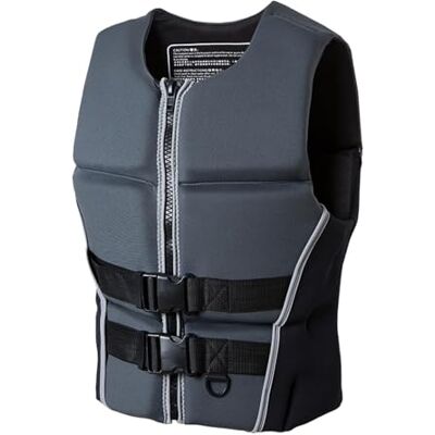 XNEOPP Gilet de Pêche à la Mouche Design Réglable Confortable Rembourrage Élastique Durable pour Angling Rivière Pêche Ruisseau Loisirs Extérieurs(Gray,XX-Large) XNEOPP Gilet de Pêche à la Mouche Design Réglable Confortable Rembourrage Élastique Durable pour Angling Rivière Pêche Ruisseau Loisirs Extérieurs(Gray,XX-Large)