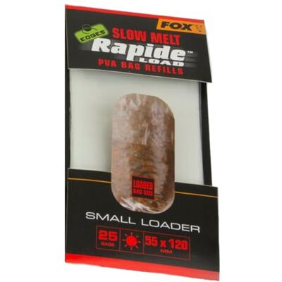 Fox Edges Rapide Refills Slow Melt – Sachet PVA pour nourrir, poches solubles dans l'eau pour nourriture de base, sac à nourriture pour la pêche Fox Edges Rapide Refills Slow Melt – Sachet PVA pour nourrir, poches solubles dans l'eau pour nourriture de base, sac à nourriture pour la pêche