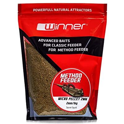 Tandem Baits Method Feeder Ready Soft Pellet Secret Squid Pellets de carpe Pêche à la carpe sans effort Leurre pour pêche au gros poisson Accessoires pour carpe pour professionnels et amateurs de pêche 2 mm 1 kg Tandem Baits Method Feeder Ready Soft Pellet Secret Squid Pellets de carpe Pêche à la carpe sans effort Leurre pour pêche au gros poisson Accessoires pour carpe pour professionnels et amateurs de pêche 2 mm 1 kg