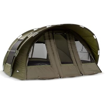Lucx ® Leopard Tente de pêche à la carpe XXL pour 2, 3 ou 4 personnes 2, 3, 4 personnes 10 000 mm Lucx ® Leopard Tente de pêche à la carpe XXL pour 2, 3 ou 4 personnes 2, 3, 4 personnes 10 000 mm