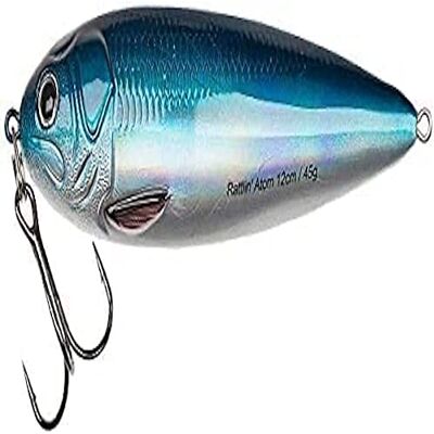 Abu Garcia Rattlin' Atom Leurre dur pour la Pêche des Carnassiers en Eau Douce Hameçons Triples Très Résistants et Très Piquants Abu Garcia Rattlin' Atom Leurre dur pour la Pêche des Carnassiers en Eau Douce Hameçons Triples Très Résistants et Très Piquants