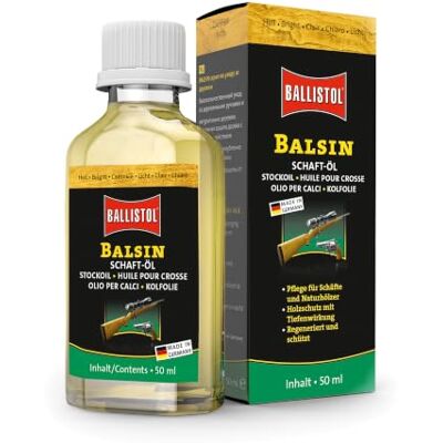Ballistol Balsin Huile à fût 50 ML Ballistol Balsin Huile à fût 50 ML