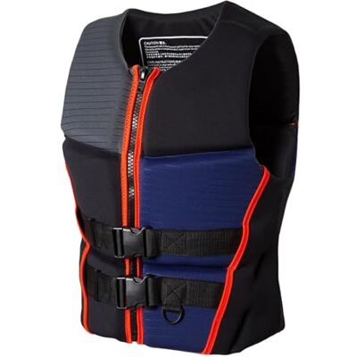 XNEOPP Gilet de Pêche à la Mouche Design Réglable Confortable Rembourrage Élastique Durable pour Angling Rivière Pêche Ruisseau Loisirs Extérieurs(Black,S) XNEOPP Gilet de Pêche à la Mouche Design Réglable Confortable Rembourrage Élastique Durable pour Angling Rivière Pêche Ruisseau Loisirs Extérieurs(Black,S)