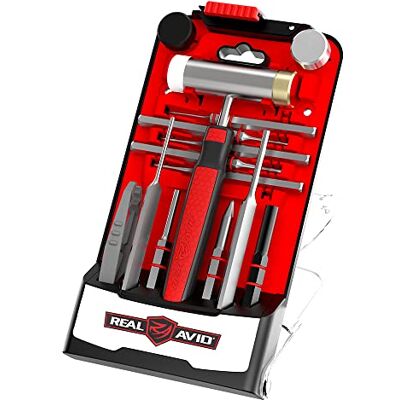 Real Avid RealAvid Accu-Punch Set de punch unisexe pour adulte avec marteau et stylet pour AR15 Transparent Taille unique Real Avid RealAvid Accu-Punch Set de punch unisexe pour adulte avec marteau et stylet pour AR15 Transparent Taille unique
