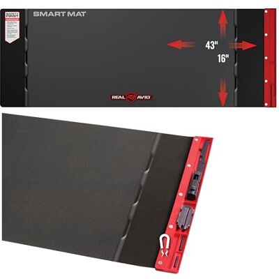 Real Avid Long Gun Smart Padded Cleaning Mat-Post de Travail 110x41cm pour Arme d’Epaule-Plateau pour Les Pièces Inclus Accessoire de Nettoyage Mixte Adulte, Gris (Limited Edition), Taille Unique Real Avid Long Gun Smart Padded Cleaning Mat-Post de Travail 110x41cm pour Arme d’Epaule-Plateau pour Les Pièces Inclus Accessoire de Nettoyage Mixte Adulte, Gris (Limited Edition), Taille Unique