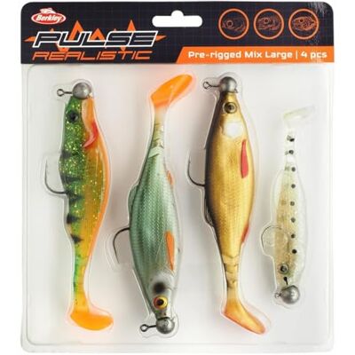 Berkley Pulse Appât Prérigide Réaliste Grand - Leurres de Pêche Berkley Pulse Appât Prérigide Réaliste Grand - Leurres de Pêche