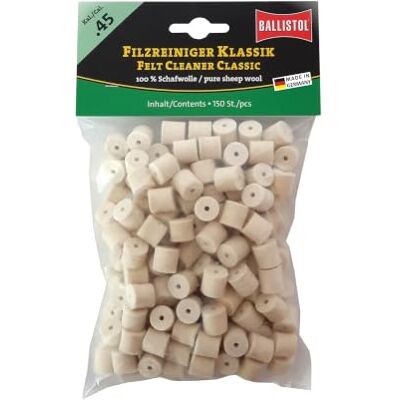 Ballistol 23231 Nettoyant feutre classique pour fusil Kal 45-150 pièces Ballistol 23231 Nettoyant feutre classique pour fusil Kal 45-150 pièces