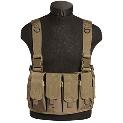 Mil-Tec Mag Carrier Chest Rig - Coyote Mil-Tec Mag Carrier Chest Rig - Coyote