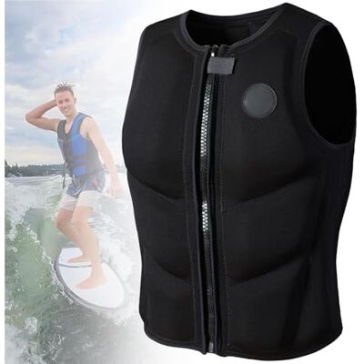 XNEOPP Gilet de Pêche à la Mouche Design Respirant Flexible Coton Perlé pour Lancer en Ruisseau Pêche en Rivière Eau Douce(4XL100-110KG) XNEOPP Gilet de Pêche à la Mouche Design Respirant Flexible Coton Perlé pour Lancer en Ruisseau Pêche en Rivière Eau Douce(4XL100-110KG)