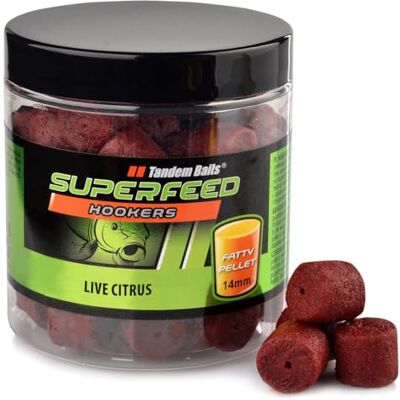 Tandem Baits SuperFeed Hook Fatty Pellet Carpe Feeder Carpfishing Accessoires poisson 14 mm 150 g Tandem Baits SuperFeed Hook Fatty Pellet Carpe Feeder Carpfishing Accessoires poisson 14 mm 150 g