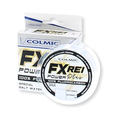 Colmic FXREI Power Plus Fil Fluorocarbone 100% invisible dans l'eau, haute résistance à l'abrasion et aux nœuds Produit officiel Colmic FXREI Power Plus Fil Fluorocarbone 100% invisible dans l'eau, haute résistance à l'abrasion et aux nœuds Produit officiel