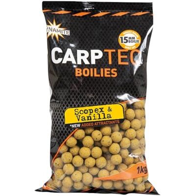 DYNAMITE Bouillettes Baits Carptec Scopex & Vanilla – 1kg DYNAMITE Bouillettes Baits Carptec Scopex & Vanilla – 1kg