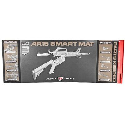Real Avid RealAvid AR15 Tapis intelligent unisexe pour adulte Noir Real Avid RealAvid AR15 Tapis intelligent unisexe pour adulte Noir