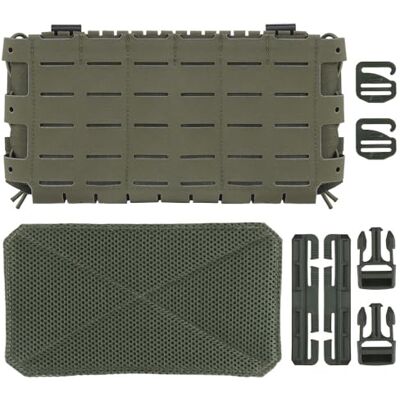 OAREA Sac tactique pour triple chargeur, gilet, équipement de poitrine, panneau avant, libération rapide, Molle, AR, M4, sac pour chargeur, équipement (OD) OAREA Sac tactique pour triple chargeur, gilet, équipement de poitrine, panneau avant, libération rapide, Molle, AR, M4, sac pour chargeur, équipement (OD)