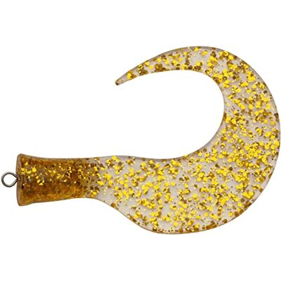 Svartzonker Abu Garcia McMio Reserve Staarten Milieuvriendelijke Vervangingen voor Mc Mio Groot en Klein Kunstaas, Duurzaam Plastisol voor Zoetwater & Zoutwater Vissen, Goud Glitter 7,2 cm Svartzonker Abu Garcia McMio Reserve Staarten Milieuvriendelijke Vervangingen voor Mc Mio Groot en Klein Kunstaas, Duurzaam Plastisol voor Zoetwater & Zoutwater Vissen, Goud Glitter 7,2 cm