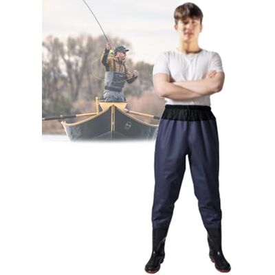 LLOZoo Cuissardes imperméables taille haute (36-47), bottes de pluie épaisses, respirantes et confortables, faciles à porter et à enlever, pour homme et femme, pour la pêche, l'agriculture, le lavage de LLOZoo Cuissardes imperméables taille haute (36-47), bottes de pluie épaisses, respirantes et confortables, faciles à porter et à enlever, pour homme et femme, pour la pêche, l'agriculture, le lavage de