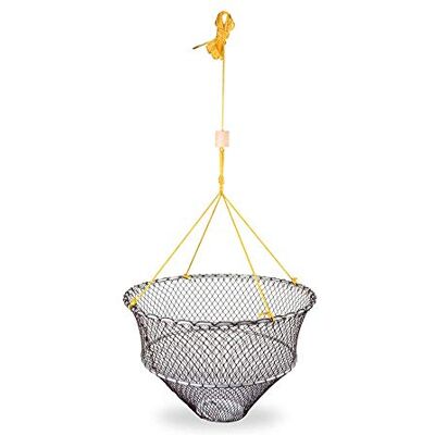 Lineaeffe Épuisette pour crabes H 25 cm D 35 x 30 cm Lineaeffe Épuisette pour crabes H 25 cm D 35 x 30 cm