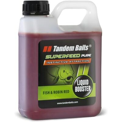 Tandem Baits SuperFeed Pure Booster Pêche Carpe Matériel Attractant pour Les Bouillettes Granulés Grains Appât 1000 ML Tandem Baits SuperFeed Pure Booster Pêche Carpe Matériel Attractant pour Les Bouillettes Granulés Grains Appât 1000 ML