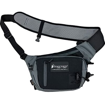 FROGG TOGGS Flats Sling Pack Sac de rangement mains libres avec support de canne intégré FROGG TOGGS Flats Sling Pack Sac de rangement mains libres avec support de canne intégré