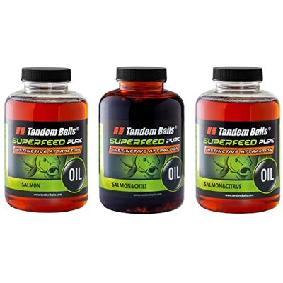 Tandem Baits SuperFeed Pure Huile Arôme Intense Carpe Pêche Pêche Accessoires Chargeur de Pêche Carpe Accessoires de Pêche de la Carpe 500 ml Tandem Baits SuperFeed Pure Huile Arôme Intense Carpe Pêche Pêche Accessoires Chargeur de Pêche Carpe Accessoires de Pêche de la Carpe 500 ml