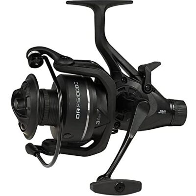 JRC DR Fishing Reel, Spinning Reels, Carp Fishing, Unisex, Black, 8000, Front Drag Free Spool JRC DR Fishing Reel, Spinning Reels, Carp Fishing, Unisex, Black, 8000, Front Drag Free Spool