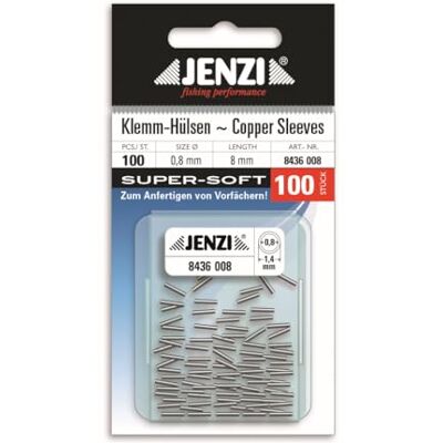 Jenzi Lot de 100 manchons de serrage d'environ 100 pièces Jenzi Lot de 100 manchons de serrage d'environ 100 pièces