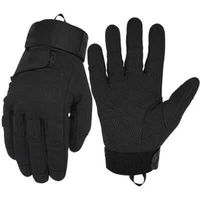Seibertron ® Homme Noir S.O.L.A.G. Armée Special Ops Plein assaut Gants Finger/Gants d'assaut légers Tactique Pleine Doigt Militaire Combat Gants Seibertron ® Homme Noir S.O.L.A.G. Armée Special Ops Plein assaut Gants Finger/Gants d'assaut légers Tactique Pleine Doigt Militaire Combat Gants
