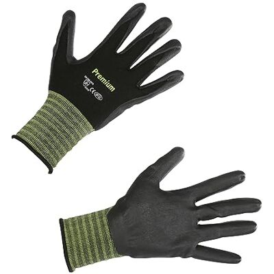 Keron Gants Premium noir, taille 11/XXL, 6 paires Keron Gants Premium noir, taille 11/XXL, 6 paires