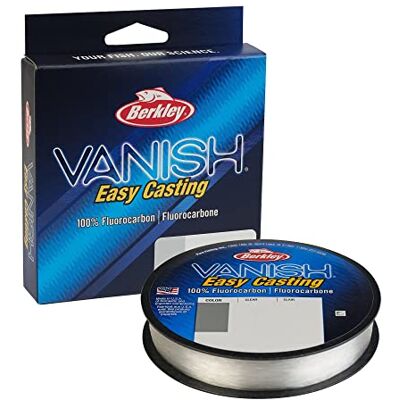 Fil de Fluorocarbone Vanish de Berkley - Résistant à l’eau & Transparent Fil de Fluorocarbone Vanish de Berkley - Résistant à l’eau & Transparent