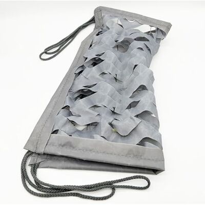 KOOEIN Filet de camouflage gris, filet d'ombre, filet d'armée, filet de camouflage pour l'extérieur, filet de camouflage renforcé pour la décoration de fête à thème, la chasse, le tir, le camping, la KOOEIN Filet de camouflage gris, filet d'ombre, filet d'armée, filet de camouflage pour l'extérieur, filet de camouflage renforcé pour la décoration de fête à thème, la chasse, le tir, le camping, la