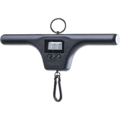 Wychwood – Balance de pêche à la Carpe Unisexe avec Barre en T à Double écran 120 kg, Noir, 54,4 kg Wychwood – Balance de pêche à la Carpe Unisexe avec Barre en T à Double écran 120 kg, Noir, 54,4 kg