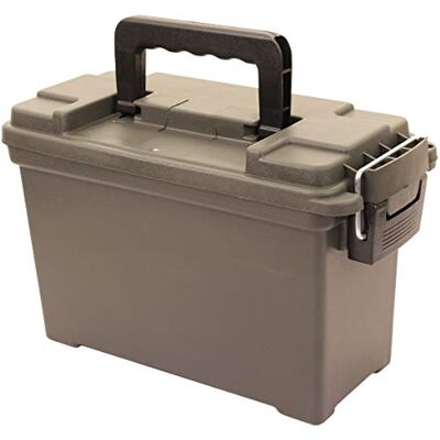 A.Blöchl AB Boîte à munitions et à outils robustes en plastique (Oliv/Calibre 30) A.Blöchl AB Boîte à munitions et à outils robustes en plastique (Oliv/Calibre 30)