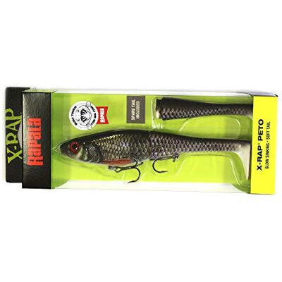 Rapala Leurre de Pêche X-Rap Peto Matériel de Pêche avec Queue Souple Leurre Pêche d'Eau Douce Profondeur de Nage 0.5 1 m Taille 20 cm / 83 g Fabriqué en Estonie Live Roach Rapala Leurre de Pêche X-Rap Peto Matériel de Pêche avec Queue Souple Leurre Pêche d'Eau Douce Profondeur de Nage 0.5 1 m Taille 20 cm / 83 g Fabriqué en Estonie Live Roach