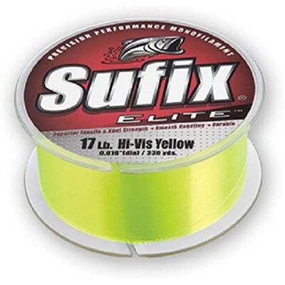 Sufix Elite Ligne de pêche 6,4 kg (jaune, taille bobine de 300 m) Sufix Elite Ligne de pêche 6,4 kg (jaune, taille bobine de 300 m)