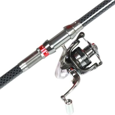 ZZlei2yu-12 Canne à pêche Canne à pêche en mer avec moulinet métal for attraper de gros poissons Canne à pêche en surf ZZlei2yu-12 Canne à pêche Canne à pêche en mer avec moulinet métal for attraper de gros poissons Canne à pêche en surf