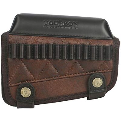 TOURBON Étui repose-joue pour crosse de fusil, porte-cartouches .22 LR TOURBON Étui repose-joue pour crosse de fusil, porte-cartouches .22 LR