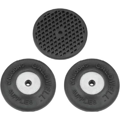Caldwell Pieds de rechange pour Rock BR avec revêtement en caoutchouc pour stabilisation de visée et de tir Noir Caldwell Pieds de rechange pour Rock BR avec revêtement en caoutchouc pour stabilisation de visée et de tir Noir