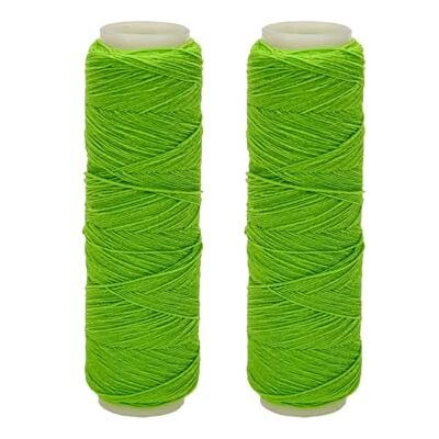 Uqezagpa Lot de 2 rouleaux élastiques de pêche à la mouche en nylon résistant à l'usure pour les environnements difficiles Uqezagpa Lot de 2 rouleaux élastiques de pêche à la mouche en nylon résistant à l'usure pour les environnements difficiles