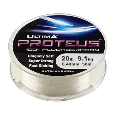 ULTIMA Proteus Fluorocarbone Bobine de 50 m 0,40 mm 9,1 kg ULTIMA Proteus Fluorocarbone Bobine de 50 m 0,40 mm 9,1 kg